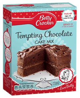 Picture of BETTY CROCKER TEMPTING CHOC CAKE MIX 425G